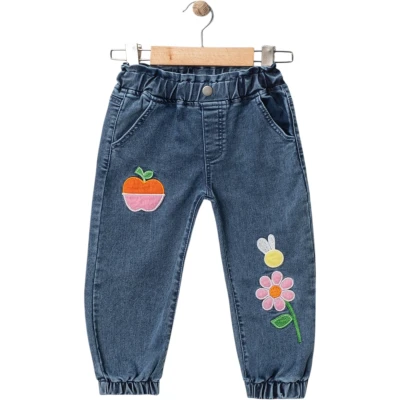 Nakışlı Kot Pantolon