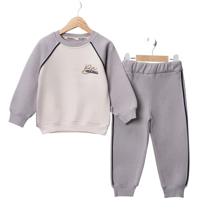 Original Nakışlı Kıl Biyeli Reglan Kol Erkek Takım