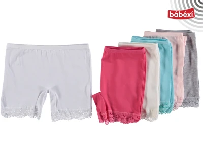 Paçası Dantel Çocuk Boxer Kız