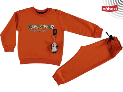 Boys' Set with Panda Print