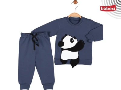 Panda print 2-piece set