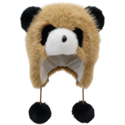 Pandalı Peluş Bere