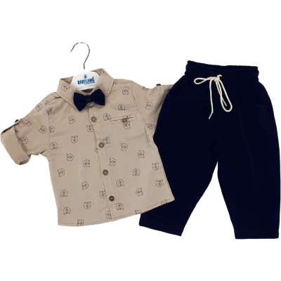 Bow-Tie Baby Set