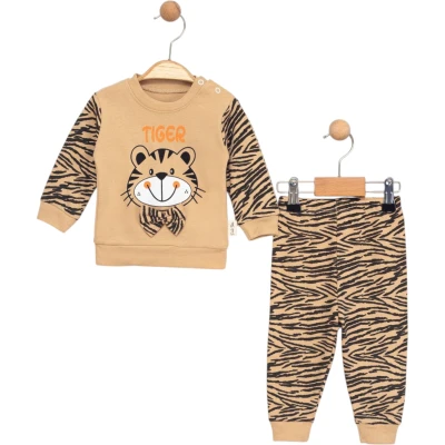 Papyonlu Tiger Pijama Takım