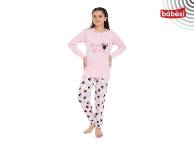 Patlı Minnie Mause Kız Garson