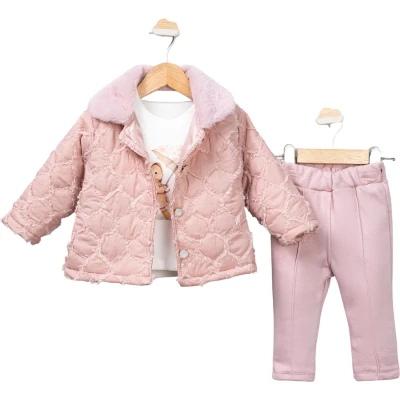 Plush-Collar 3-Piece Set