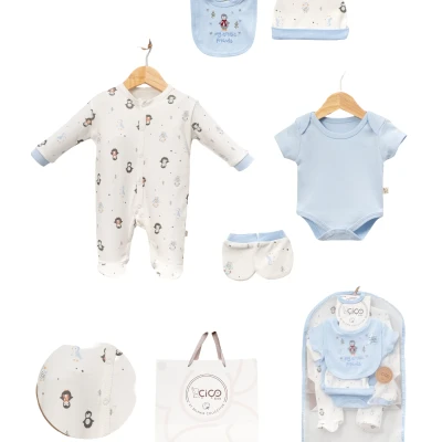 Penguin Print 5-Piece Gift Set