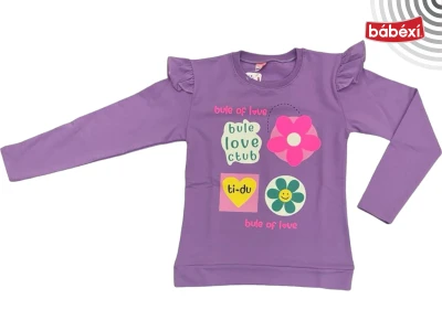Penye Pamuk İki İplik Riklalı Sweatshirt
