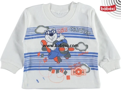 Penye Pilot Ayı Bask. Sweat