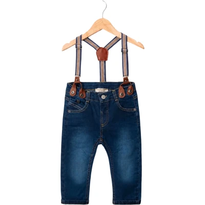 Denim Dungaree Trousers