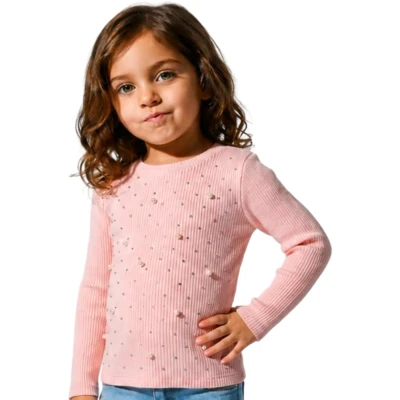 Scattered Rhinestone Top