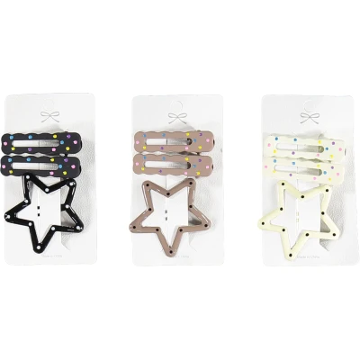 Star Hair Clip Set 1M-16Y