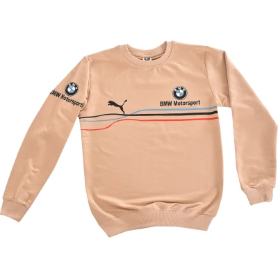 Sıfır Yaka BMW Kolu Baskılı