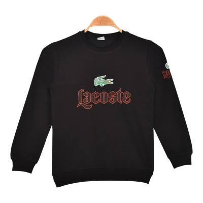 Sıfır Yaka Lacoste Kolu Baskılı