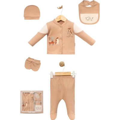 Si̇ncap Embroidered 5-Piece Set