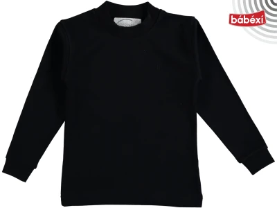 Siyah İnterlok Badi Unisex