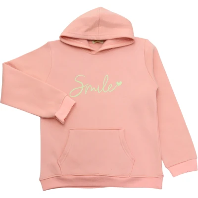 Smile Kanguru Cep Kapş Sweat