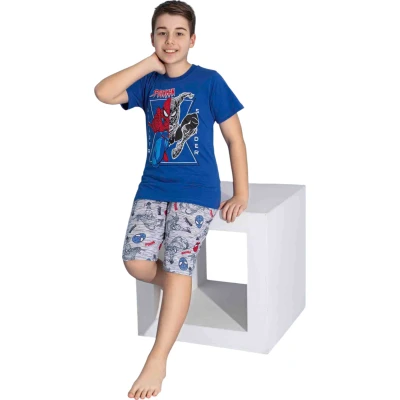 Spiderman Baskılı Garson