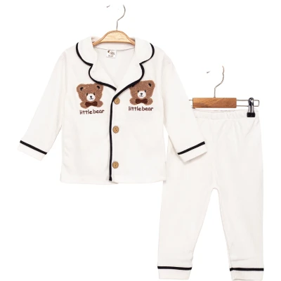 Süzene Nakış Erkek Uzun Kollu Pijama Takım