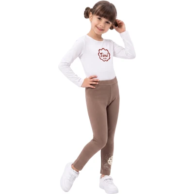 Suzine Çiçek 3 İplik Tayt
