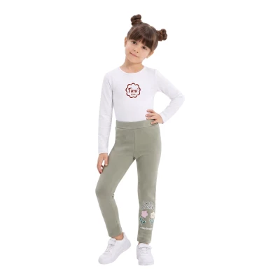 Sweet Çiçek 3 İplik Tayt