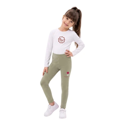 Sweet Flower 3 İplik Tayt