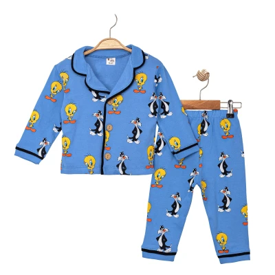 Sylvester Uzun Kollu Pijama Takım