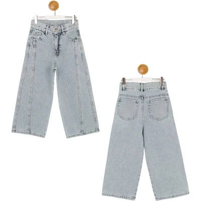 Studded Denim Pants