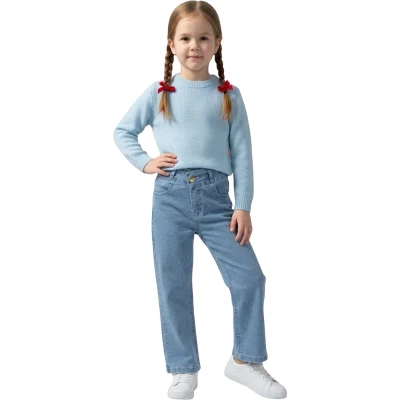 Rhinestone Denim Jeans
