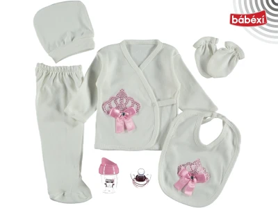 Taşlı emzikli 7li set