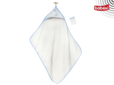 Tavşan Nakışlı Bebek Havlusu