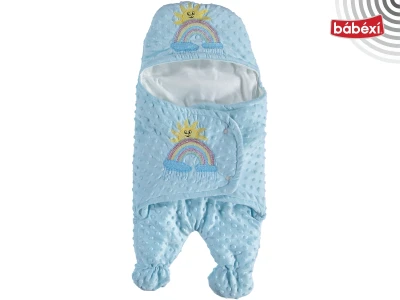 Topitos Gökkuşağı Nakışlı Ayaklı Kundak
