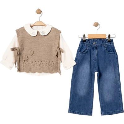 Knit Side Tie Set