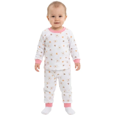 Turuncu Kalp Pijama