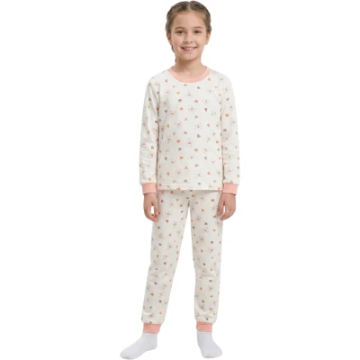 Turuncu Kalp Pijama