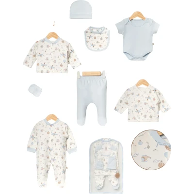 Uçak Baskılı 8’li Set