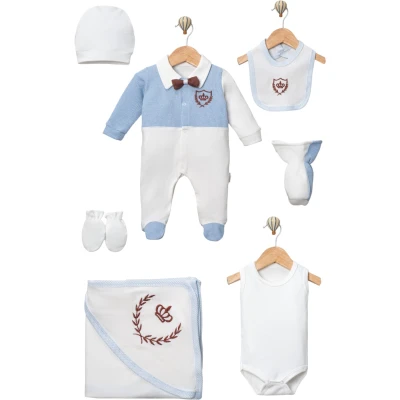 Waffle Kral Taçlı 7'li Set