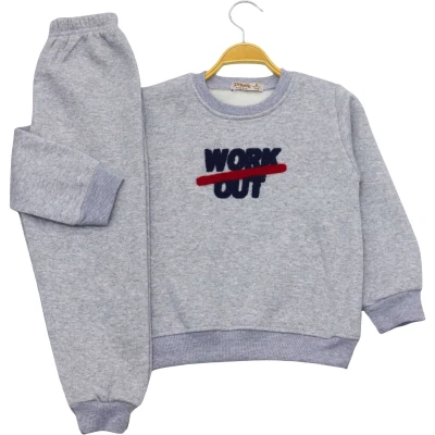 Work Out Baskılı Erkek Takım