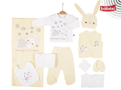 Lying Rabbit 10-Piece Boxed Bodysuit Set