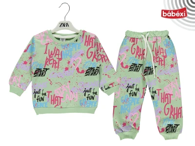 Set with Text Print