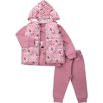 With vest 3-piece set
