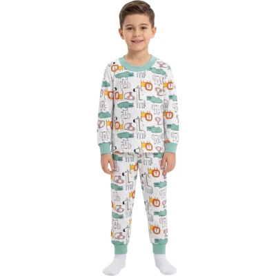 Yeşil Hayvanlar Alemi Pijama