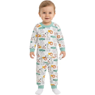 Yeşil Hayvanlar Alemi Pijama