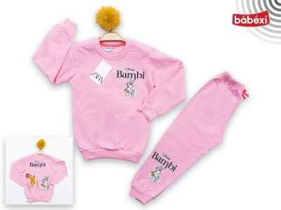 Zara Bambi Baskili 2İplik Takım