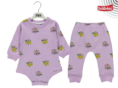 Zara flower bodysuit set